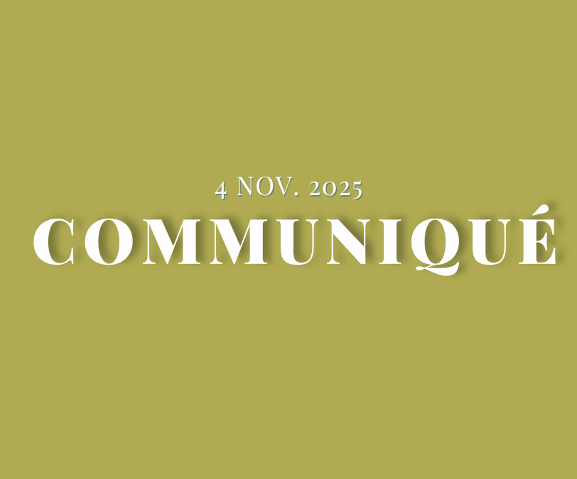 Communiqué